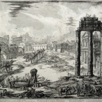 Veduta di Campo Vaccino