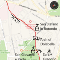 Clivo di Scauri in Modern Rome