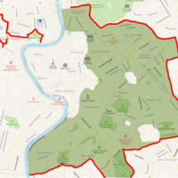Map of the Disabitato