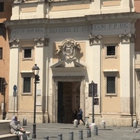 Facade of San Silvestro in Capite