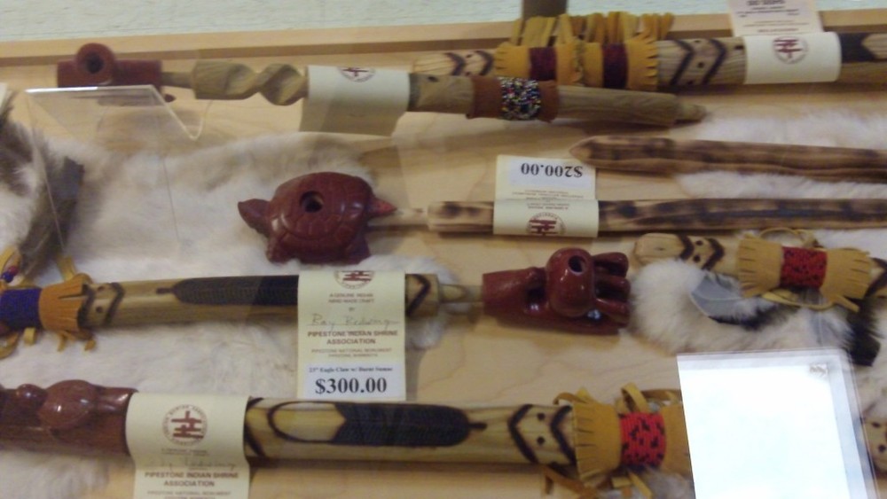 Catlinite pipes Catlinite pipes