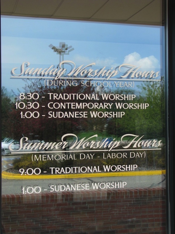 Worship Hours