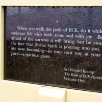 Meditation Trail Sign