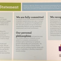 Shir Tikvah Mission Statement