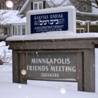 Minneapolis Friend's Meeting House <br /><br />
&amp; Mayim Rabim, Reconstructionist Synagogue