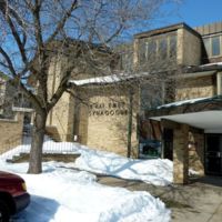 Outside Bnai Emet