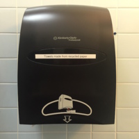 Recycled Paper Towel Dispenser
