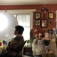 TPT filming interview with Maricela Toledano