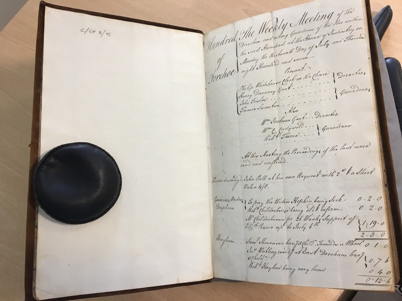 Forehoe Hundred - House of Industry Minute Book 1807-1809 p0-1 image 1 Forehoe Hundred - House of Industry Minute Book 1807-1809 p0-1 image 1