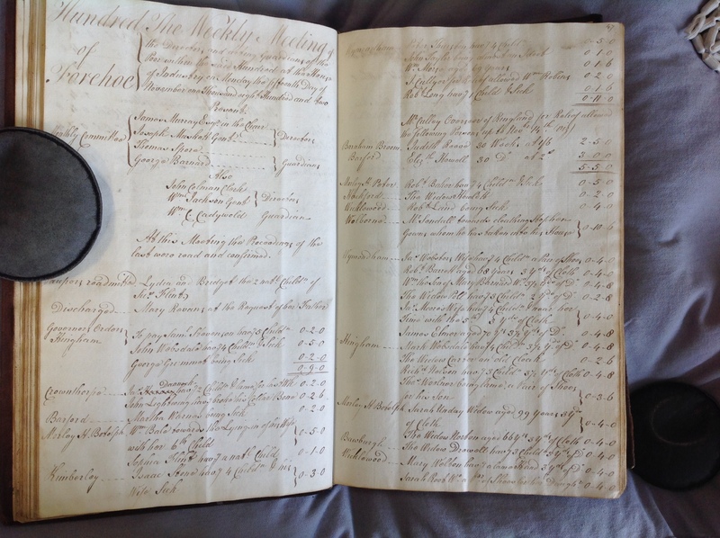 Forehoe Hundred - House of Industry Minute Book 1802-1805 p46-47 image 1 Forehoe Hundred - House of Industry Minute Book 1802-1805 p46-47 image 1