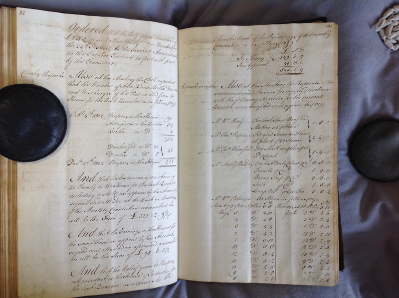 Forehoe Hundred - House of Industry Minute Book 1802-1805 p82-83 image 1