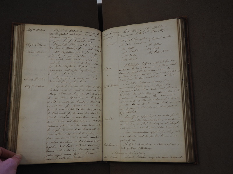 St Andrew Undershaft - Workhouse Minute Book 1801-1814 p55 image 1 St Andrew Undershaft - Workhouse Minute Book 1801-1814 p55 image 1