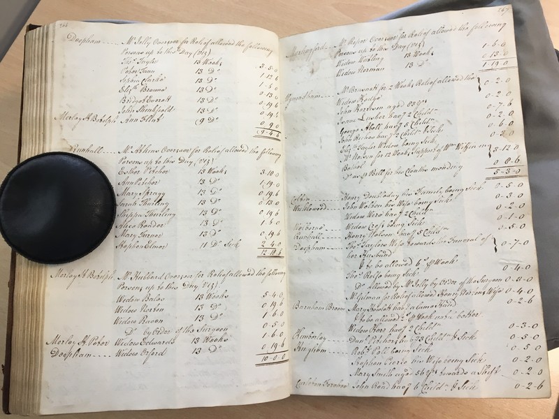 Forehoe Hundred - House of Industry Minute Book 1805-1807 p266-267 image 1