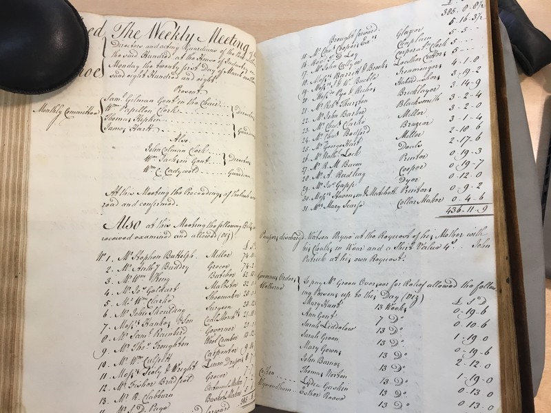 Forehoe Hundred - House of Industry Minute Book 1807-1809 p144-145 image 1 Forehoe Hundred - House of Industry Minute Book 1807-1809 p144-145 image 1