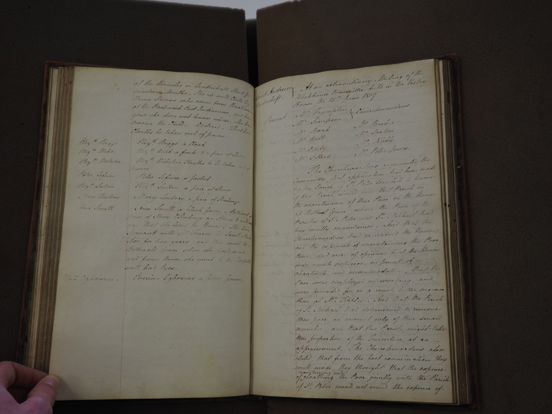 St Andrew Undershaft - Workhouse Minute Book 1801-1814 p56 image 1 St Andrew Undershaft - Workhouse Minute Book 1801-1814 p56 image 1