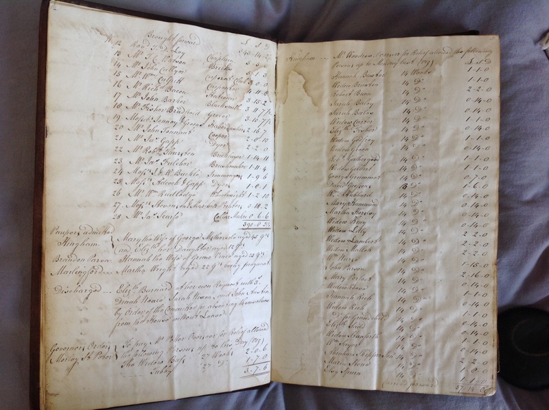 Forehoe Hundred - House of Industry Minute Book 1802-1805 p2-3 image 1 Forehoe Hundred - House of Industry Minute Book 1802-1805 p2-3 image 1