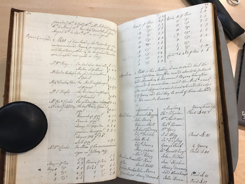 Forehoe Hundred - House of Industry Minute Book 1807-1809 p54-55 image 1 Forehoe Hundred - House of Industry Minute Book 1807-1809 p54-55 image 1