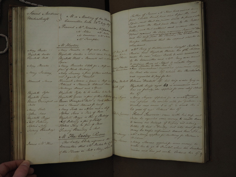 St Andrew Undershaft - Workhouse Minute Book 1814-1822 p87-88 image 1