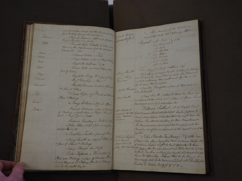 St Andrew Undershaft - Workhouse Minute Book 1801-1814 p16 image 1 St Andrew Undershaft - Workhouse Minute Book 1801-1814 p16 image 1