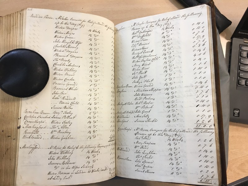 Forehoe Hundred - House of Industry Minute Book 1807-1809 p526-527 image 1 Forehoe Hundred - House of Industry Minute Book 1807-1809 p526-527 image 1