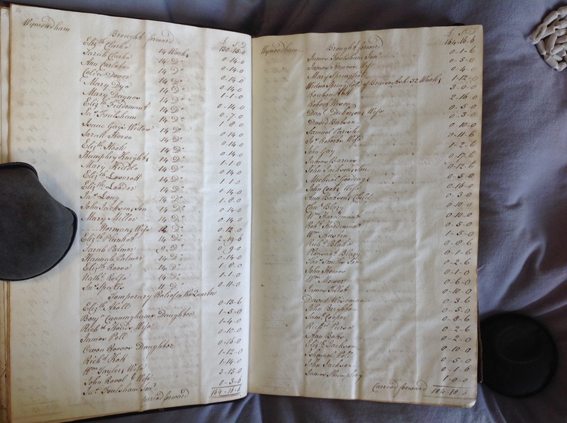 Forehoe Hundred - House of Industry Minute Book 1802-1805 p14-15 image 1 Forehoe Hundred - House of Industry Minute Book 1802-1805 p14-15 image 1