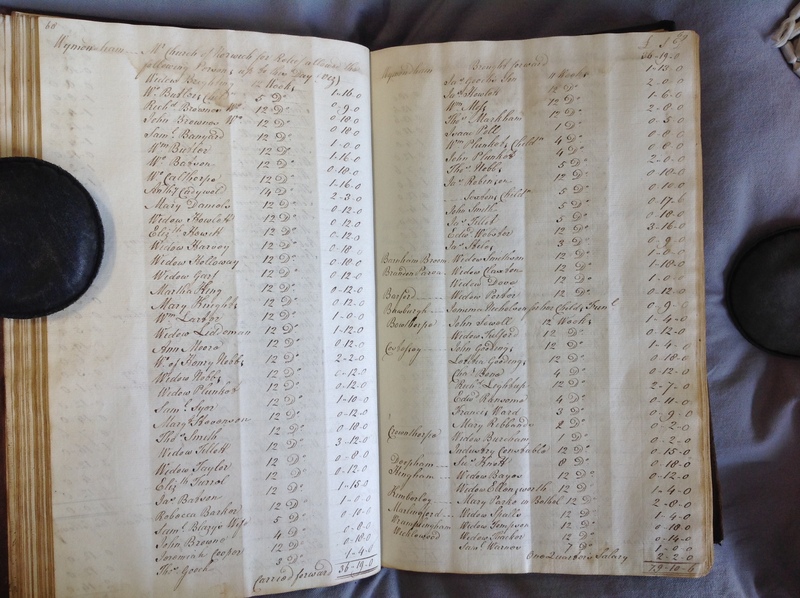 Forehoe Hundred - House of Industry Minute Book 1802-1805 p68-69 image 1