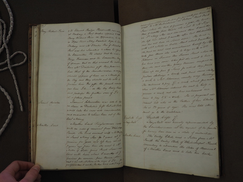 St Andrew Undershaft - Workhouse Minute Book 1814-1822 p37-38 image 1