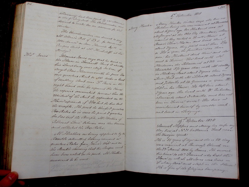 St Andrew Undershaft - Workhouse Minute Book 1822-1828 p245-246 image 1