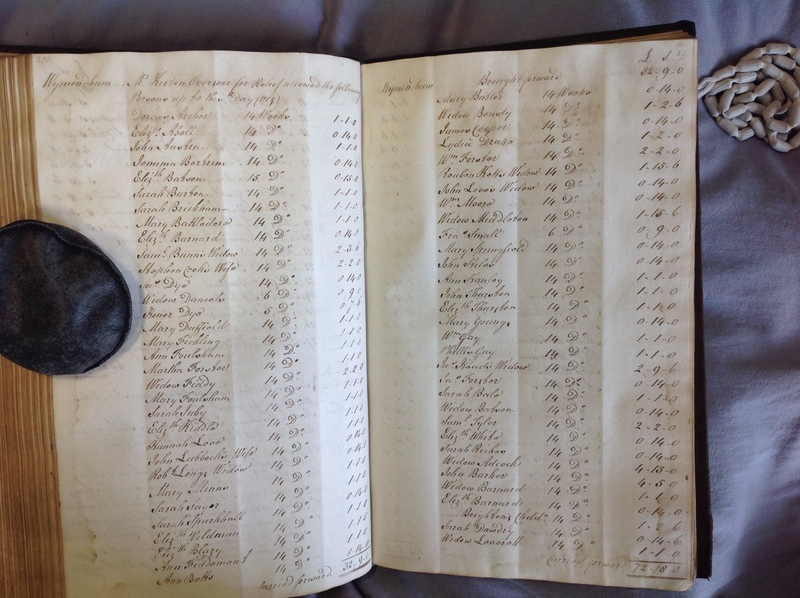 Forehoe Hundred - House of Industry Minute Book 1802-1805 p410-411 image 1 Forehoe Hundred - House of Industry Minute Book 1802-1805 p410-411 image 1