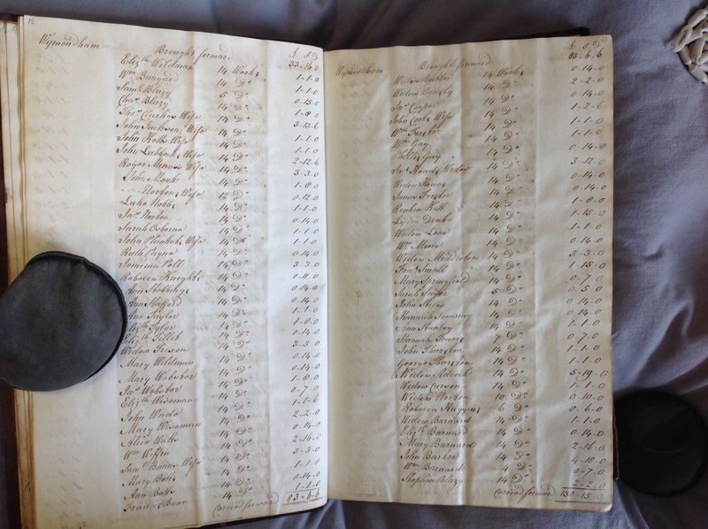 Forehoe Hundred - House of Industry Minute Book 1802-1805 p12-13 image 1 Forehoe Hundred - House of Industry Minute Book 1802-1805 p12-13 image 1