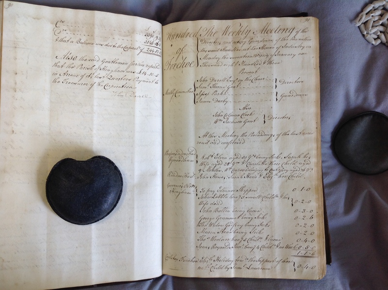 Forehoe Hundred - House of Industry Minute Book 1802-1805 p90-91 image 1
