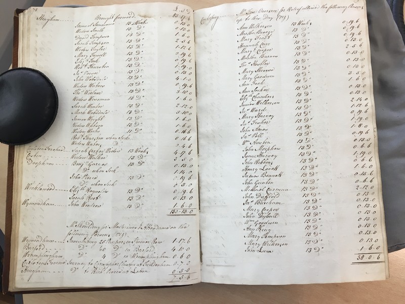 Forehoe Hundred - House of Industry Minute Book 1805-1807 p78-79 image 1