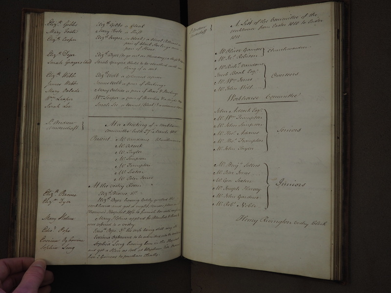 St Andrew Undershaft - Workhouse Minute Book 1801-1814 p86 image 1 St Andrew Undershaft - Workhouse Minute Book 1801-1814 p86 image 1