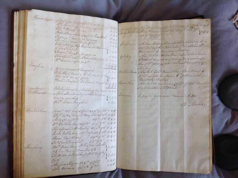 Forehoe Hundred - House of Industry Minute Book 1802-1805 p50-51 image 1 Forehoe Hundred - House of Industry Minute Book 1802-1805 p50-51 image 1