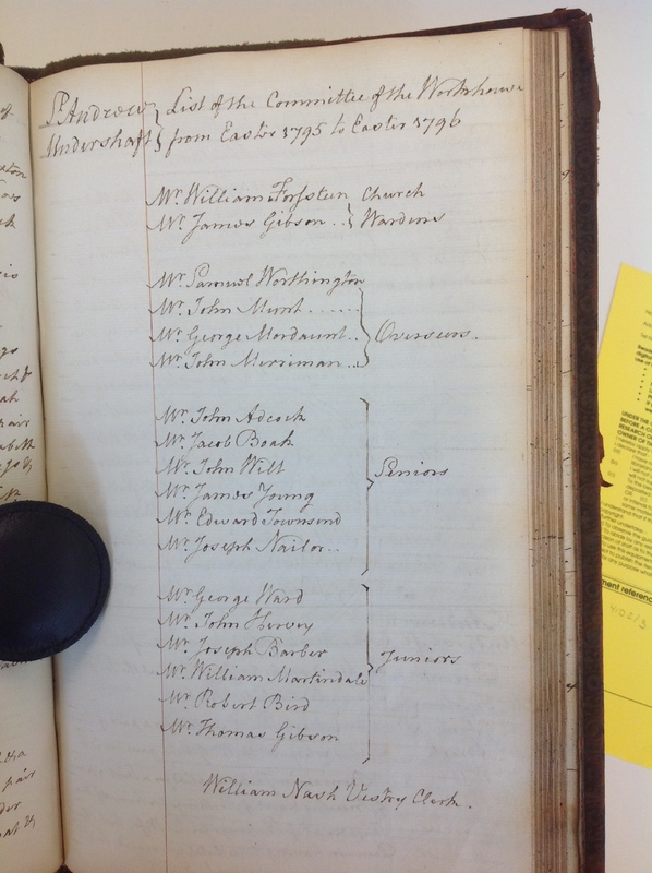 St Andrew Undershaft - Workhouse Minute Book 1780-1801 p169 image 1 St Andrew Undershaft - Workhouse Minute Book 1780-1801 p169 image 1
