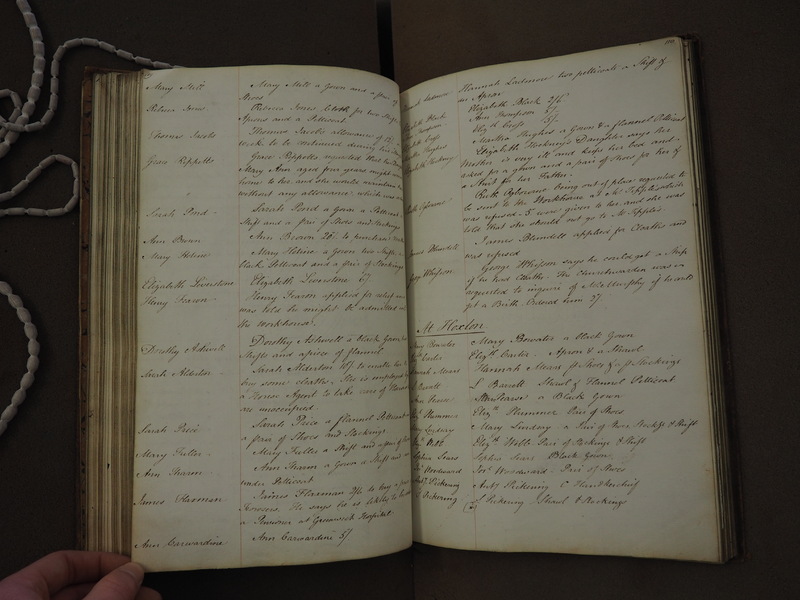 St Andrew Undershaft - Workhouse Minute Book 1814-1822 p109-110 image 1