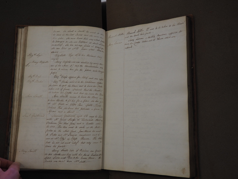 St Andrew Undershaft - Workhouse Minute Book 1801-1814 p27 image 1 St Andrew Undershaft - Workhouse Minute Book 1801-1814 p27 image 1