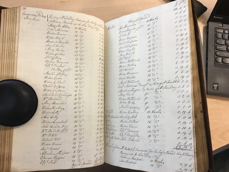 Forehoe Hundred - House of Industry Minute Book 1807-1809 p196-197 image 1