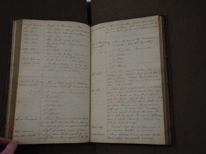 St Andrew Undershaft - Workhouse Minute Book 1801-1814 p51 image 1 St Andrew Undershaft - Workhouse Minute Book 1801-1814 p51 image 1