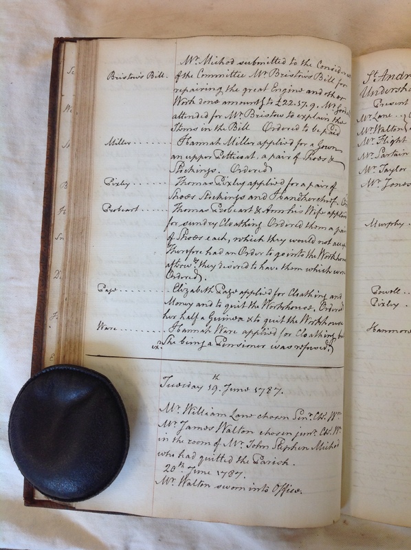 St Andrew Undershaft - Workhouse Minute Book 1780-1801 p88 image 1 St Andrew Undershaft - Workhouse Minute Book 1780-1801 p88 image 1