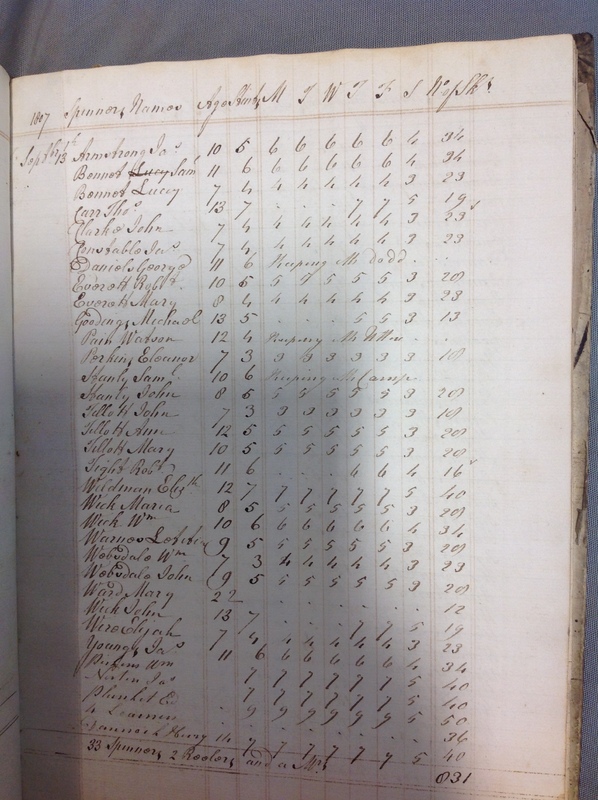 Forehoe Hundred - House of Industry Spinning Book 1805-1809 p130 image 1 Forehoe Hundred - House of Industry Spinning Book 1805-1809 p130 image 1
