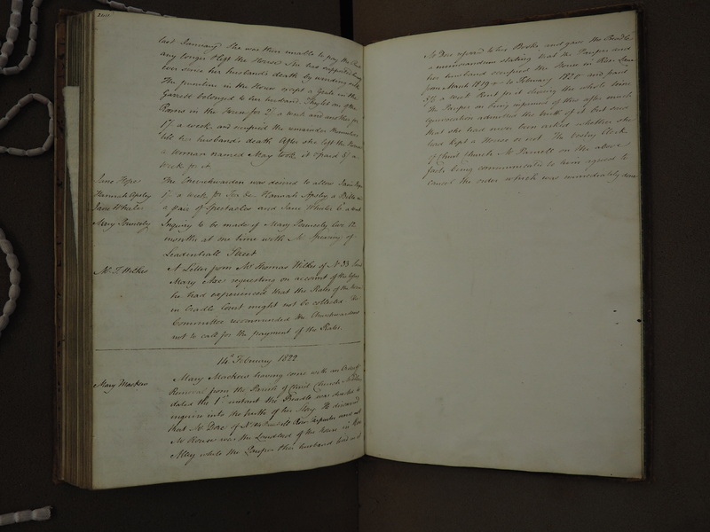 St Andrew Undershaft - Workhouse Minute Book 1814-1822 p240-241 image 1