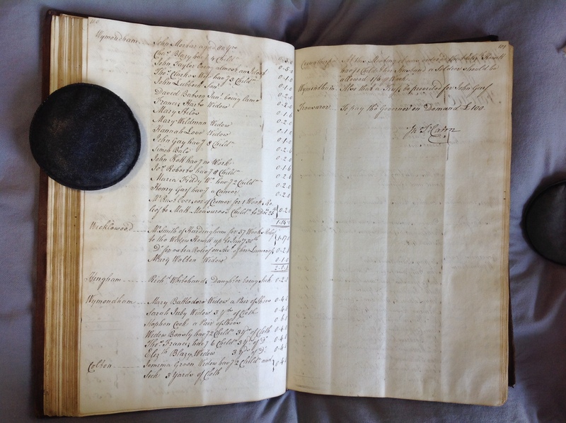Forehoe Hundred - House of Industry Minute Book 1802-1805 p100-101 image 1 Forehoe Hundred - House of Industry Minute Book 1802-1805 p100-101 image 1