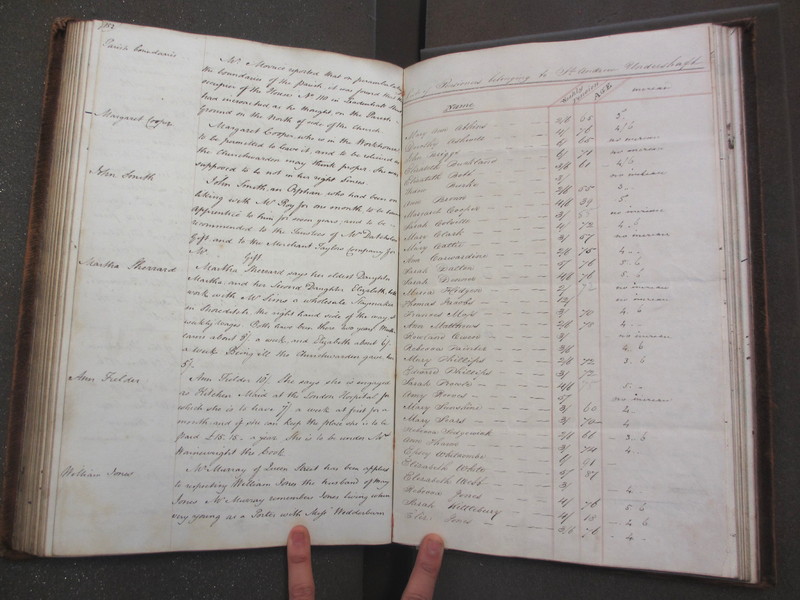 St Andrew Undershaft - Workhouse Minute Book 1822-1828 p152-152a image 1 St Andrew Undershaft - Workhouse Minute Book 1822-1828 p152-152a image 1