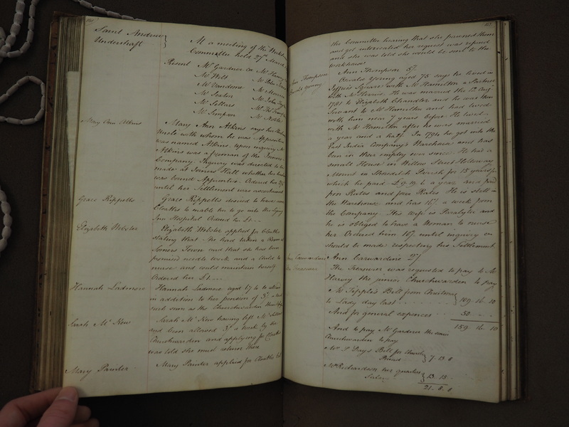 St Andrew Undershaft - Workhouse Minute Book 1814-1822 p141-142 image 1