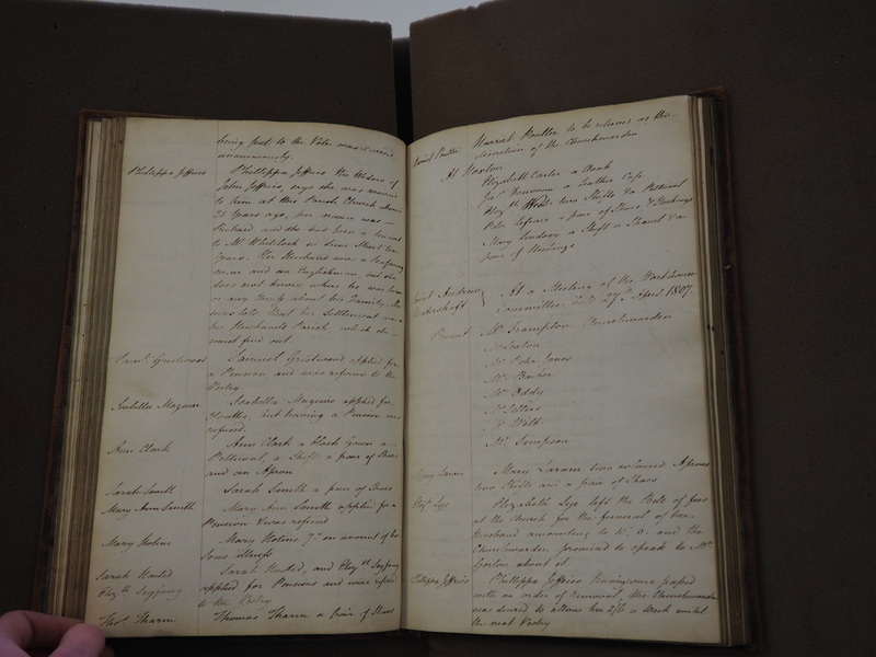 St Andrew Undershaft - Workhouse Minute Book 1801-1814 p54 image 1 St Andrew Undershaft - Workhouse Minute Book 1801-1814 p54 image 1