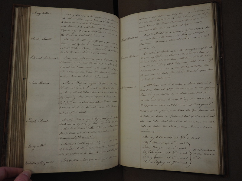 St Andrew Undershaft - Workhouse Minute Book 1801-1814 p98 image 1 St Andrew Undershaft - Workhouse Minute Book 1801-1814 p98 image 1