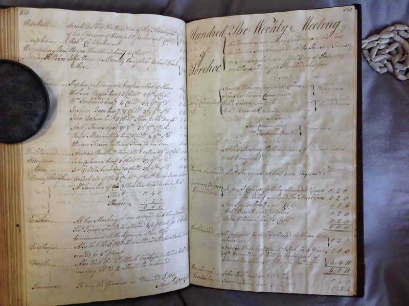 Forehoe Hundred - House of Industry Minute Book 1802-1805 p540-541 image 1 Forehoe Hundred - House of Industry Minute Book 1802-1805 p540-541 image 1