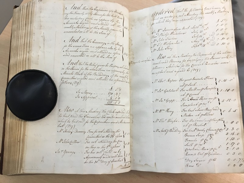 Forehoe Hundred - House of Industry Minute Book 1805-1807 p378-379 image 1 Forehoe Hundred - House of Industry Minute Book 1805-1807 p378-379 image 1