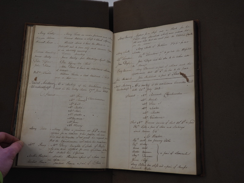 St Andrew Undershaft - Workhouse Minute Book 1801-1814 p19 image 1 St Andrew Undershaft - Workhouse Minute Book 1801-1814 p19 image 1